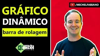 Como Criar Gráfico Dinâmico com Controle de Formulário no Excel 2019 [upl. by Winikka313]