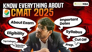 CMAT 2025 Exam Paper Pattern  Eligibility  Important Dates  Syllabus  Cut Offs  Top Colleges [upl. by Aleacim]