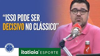 CRUZEIRO TERMINA PREPARAÇÃO PARA O CLÁSSICO CONTRA O ATLÉTICO PELO CAMPEONATO BRASILEIRO [upl. by Toney]