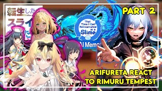 Arifureta React To Rimuru as hajime brothers  Rimuru X Ciel  Gacha React  22 [upl. by Nivanod69]