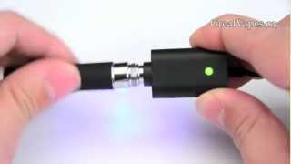 Great Vapes  Charging your eGoC ecigarette battery [upl. by Idisahc]