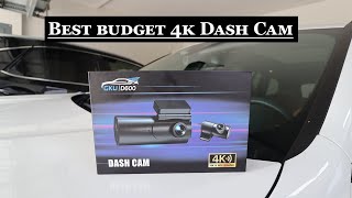 BMW X3 2022 M40i best BUDGET Dash Cam GKU D600 [upl. by Adikram]