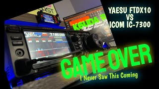 Yaesu FTDX10 VS Icom IC7300  Studio A will never be the same [upl. by Lamhaj475]