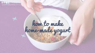 How to make your own Yogurt at home Homemade Yoghurt using Severin Yoghurt maker [upl. by Atem263]