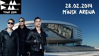 Depeche Mode Minsk 2014  Delta Machine Tour FULL SHOW Minsk 28022014 multicam by megadriver [upl. by Whorton221]