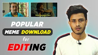 🔥How to download Popular Memes Clip for YouTube videos 2022 [upl. by Mychal]