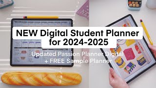 NEW Digital Student Planner for 20242025  Updated Passion Planner Digital  FREE Sample Planner [upl. by Nielson]