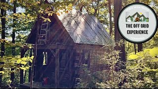 An Original Off Grid Cabin  Complete Build Alone in the Forest  Part 1 [upl. by Tull]