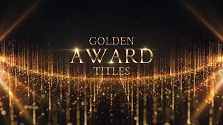 Golden Award Titles amp Awards Music Royalty free media [upl. by Goode]