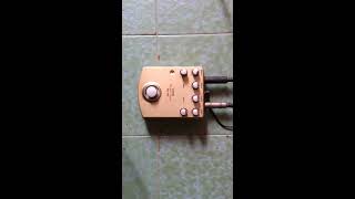 Zoom HL1 Hyper Lead analog guitar overdrive true bypass sounndcheck test prueba [upl. by Vaenfila]