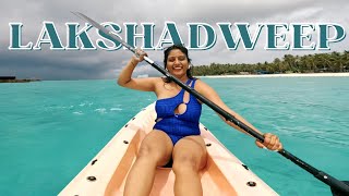 The Hidden Gem of Lakshadweep Agatti Island Vlog  surfing snorkeling kayaking [upl. by Ortrude]