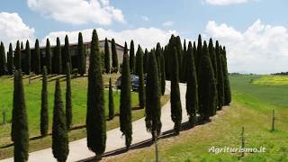 Agriturismo Bonello  Tuscany  Agriturismoit  Drone video [upl. by Lahcear570]