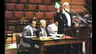 Ahmed Deedat VS Anis Shorrosh  Religious debate about quotIs Jesus Godquot part 14 Full Version [upl. by Geminian712]