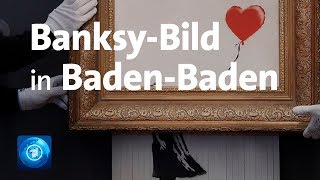 Banksy SchredderBild im Museum [upl. by Berlin]