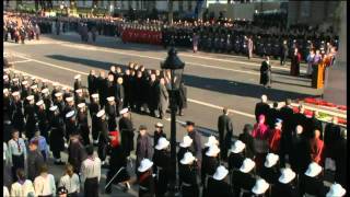 2011 Remembrance Sunday Ceremony at the Cenotaph  Part 2 of 3 [upl. by Agace137]