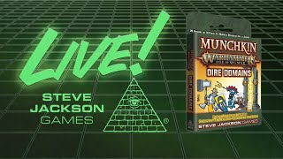 SJGames Live  Unboxing Munchkin Warhammer Age of Sigmar Dire Domains [upl. by Wallinga]