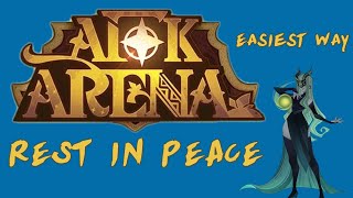 AFK ARENA Walkthrough Peaks of time  Rest In Peace  Easiest Way [upl. by Roseanne]