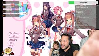 Lets Play w Ricco Fajardo amp Friends Doki Doki Literature Club 22 [upl. by Hanway759]