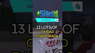 Here are all the lots of Ciudad Enamorada  Sims 4 Lovestruck [upl. by Eisned]