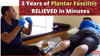 3 Years of  Plantar Fasciitis  RELIEVED in Minutes REAL RESULTS [upl. by Annoik169]