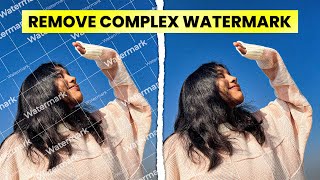 How to Remove Watermarks in Photoshop  Easy Tutorial  🔥 [upl. by Bertero402]