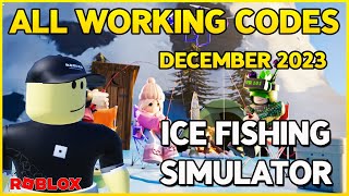 ✅3 CODES✅ALL WORKING CODES for 🐟ICE FISHING SIMULATOR🐟 CoinsGems Roblox 2023 Codes for Roblox TV [upl. by Veta69]