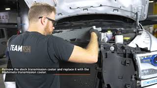 20152018 RAM 25003500 67L Cummins Transmission Cooler Installation Guide by Mishimoto [upl. by Adim447]