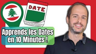 🇱🇧 Apprends à Dire la Date en Libanais  Jours Mois et Chiffres  🌟 [upl. by Ankeny]