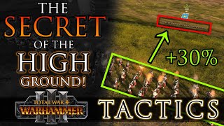 The POWER of the HIGH GROUND  Total War Tactics Warhammer 3 [upl. by Idnor756]