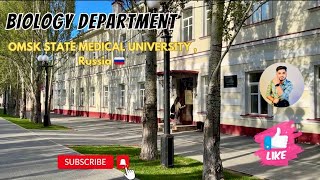 Biology Department  Omsk State Medical University  Russia 🇷🇺 ✌️📚 [upl. by Julianne819]