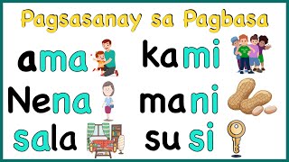 Practice Reading TAGALOG Words  Pagsasanay sa Pagbasa [upl. by Asserat]