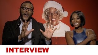 A Madea Christmas Interview  Tyler Perry amp Tika Sumpter  Beyond The Trailer [upl. by Assel]