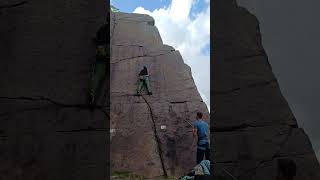 Slab climbing in Passo Rolle [upl. by Mcdougall]