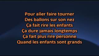 Beau Dommage  La complainte du phoque en Alaska  Karaoke  Lyrics [upl. by Anniala]