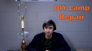 Lamp Repair disassembly and reassembly with hardware overviewexplanation [upl. by Edik]