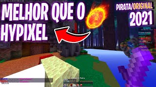 o Melhor SERVIDOR de BEDWARS para Minecraft 18 PIRATA sem LAG com PING BAIXO 2021 [upl. by Gibb919]