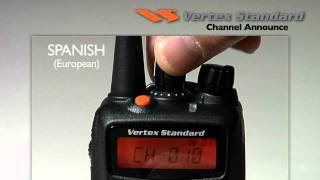 Vertex Standard VX450 Series Demo Channel Announce [upl. by Garcia]