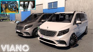 Viano Convoy 150 MercedesBenz VClass  ETS2Euro Truck Simulator 2 [upl. by Griffis906]