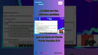 Cambios en la Carta Porte Versión 31 fiscal noticias [upl. by Canter242]