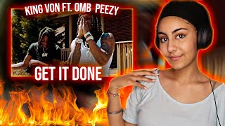 King Von amp OMB Peezy  Get It Done Official Video REACTION [upl. by Zevahc985]