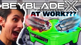 BEYBLADE BATTLES AT WORK [upl. by Jase]