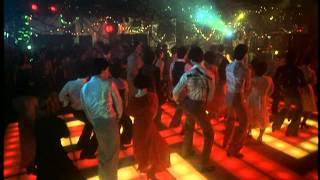 Saturday Night Fever quotStaying Alivequot Bee Gees HD [upl. by Queridas]