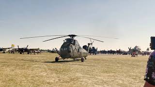 Sikorsky UH34D Startup and Takeoff  EAA Airventure 2022 [upl. by Adnylam38]