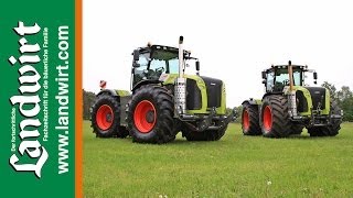 Claas Xerion 4500  5000  landwirtcom [upl. by Nitsrek]