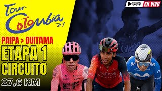 🔴EN VIVO 🚵‍♂️ ETAPA 1🏆TOUR COLOMBIA 2024 🚵‍♂️ 276 KM [upl. by Barnet]