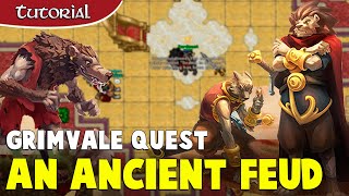 Tibia An Ancient Feud  Grimvale Quest  Paso a paso [upl. by Fein357]