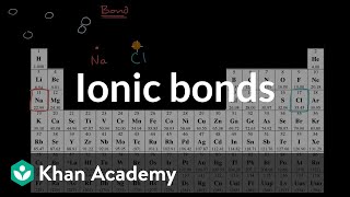 Ionic bonds  Molecular and ionic compound structure and properties  AP Chemistry  Khan Academy [upl. by Bolger511]