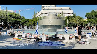 Dizengoff Square Fountain in Tel Aviv Reveals Oct 7 Trauma [upl. by Spancake]