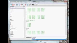Octave tutorial 1 [upl. by Ittap267]