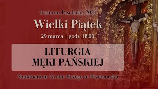 Wielki Piątek  Liturgia Męki Pańskiej 2024 29 marca naŻywo [upl. by Packston]